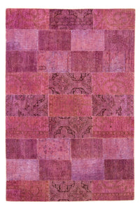 Tapis patchwork - 264 x 182 cm - multicolore