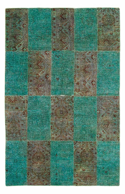 Tapis patchwork - 243 x 149 cm - multicolore