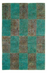 Tapis patchwork - 243 x 149 cm - multicolore