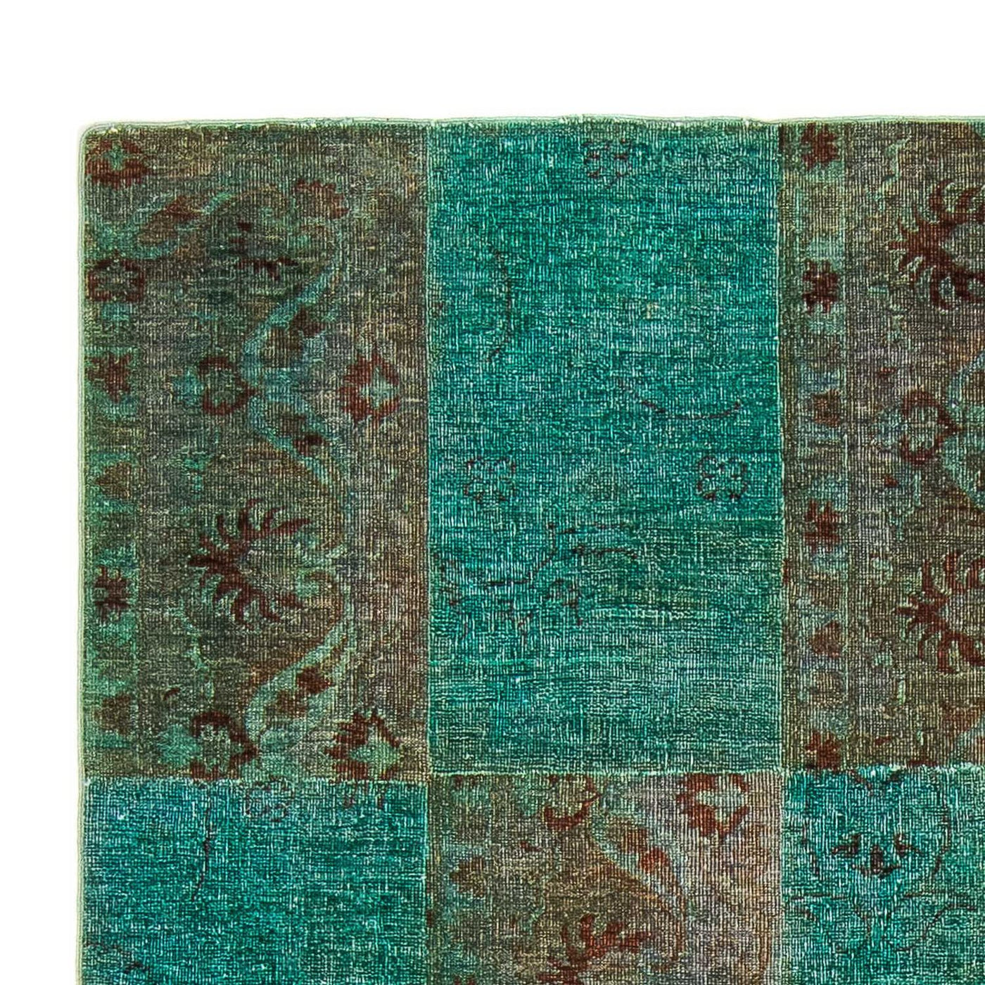 Tapis patchwork 243x149cm - Tapis en laine