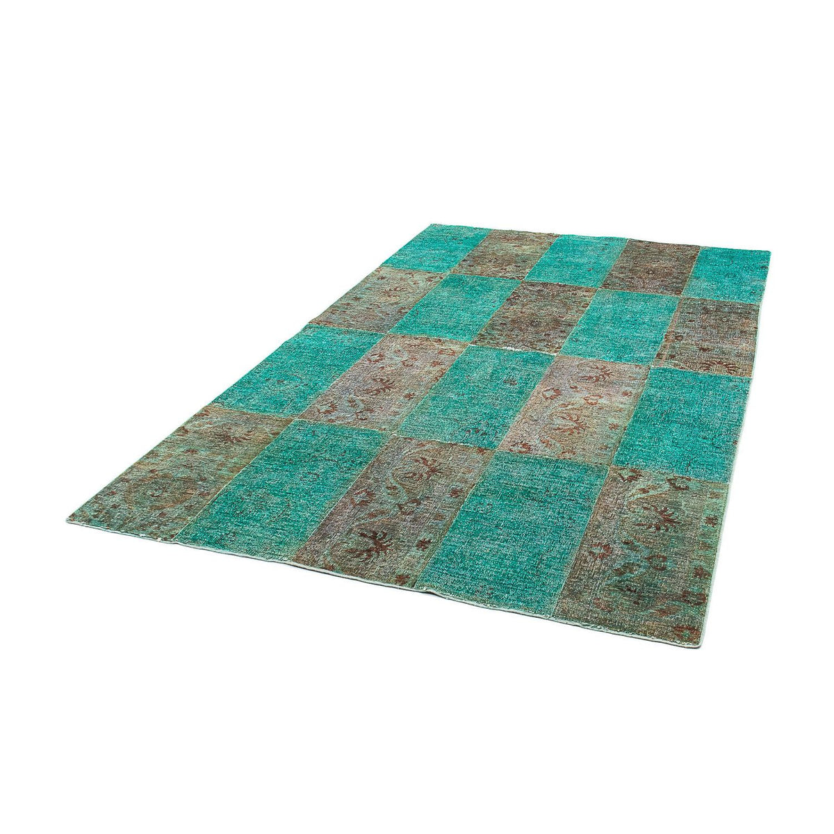 Tapis patchwork - 243 x 149 cm - multicolore