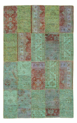 Tapis patchwork - 242 x 148 cm - multicolore