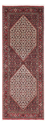 Tapis de couloir Tapis persan - Bidjar - 205 x 76 cm - multicolore