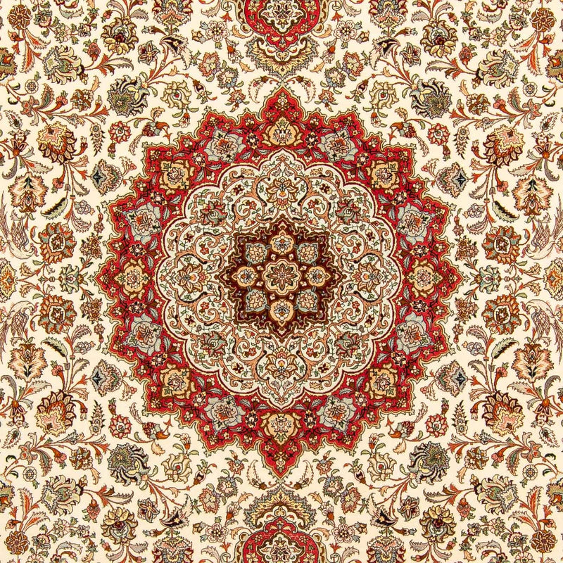 Tapis persan - Tabriz - Royal - 406 x 300 cm - rouge