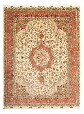 Tapis persan - Tabriz - Royal - 387 x 307 cm - marron