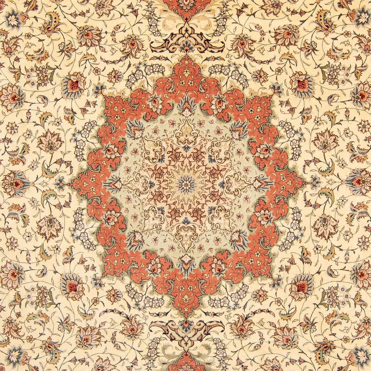 Tapis persan - Tabriz - Royal - 387 x 307 cm - marron