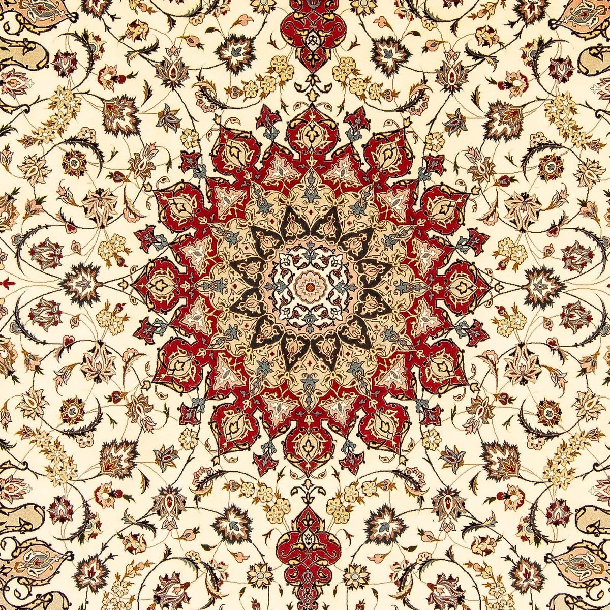 Tapis persan - Tabriz - Royal - 350 x 251 cm - beige