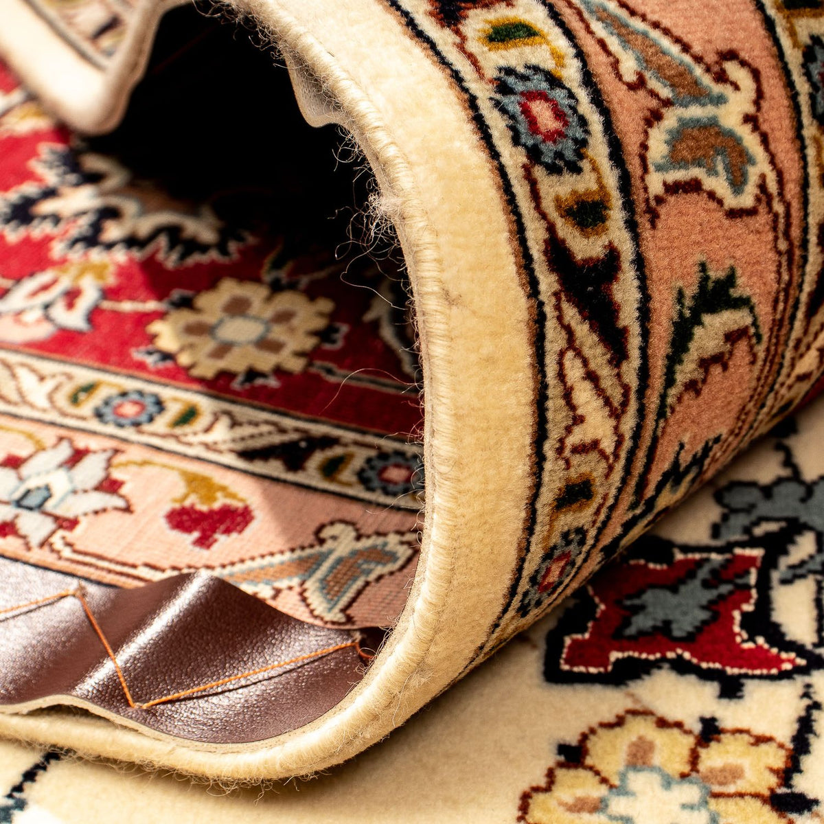 Tapis persan - Tabriz - Royal - 350 x 251 cm - beige