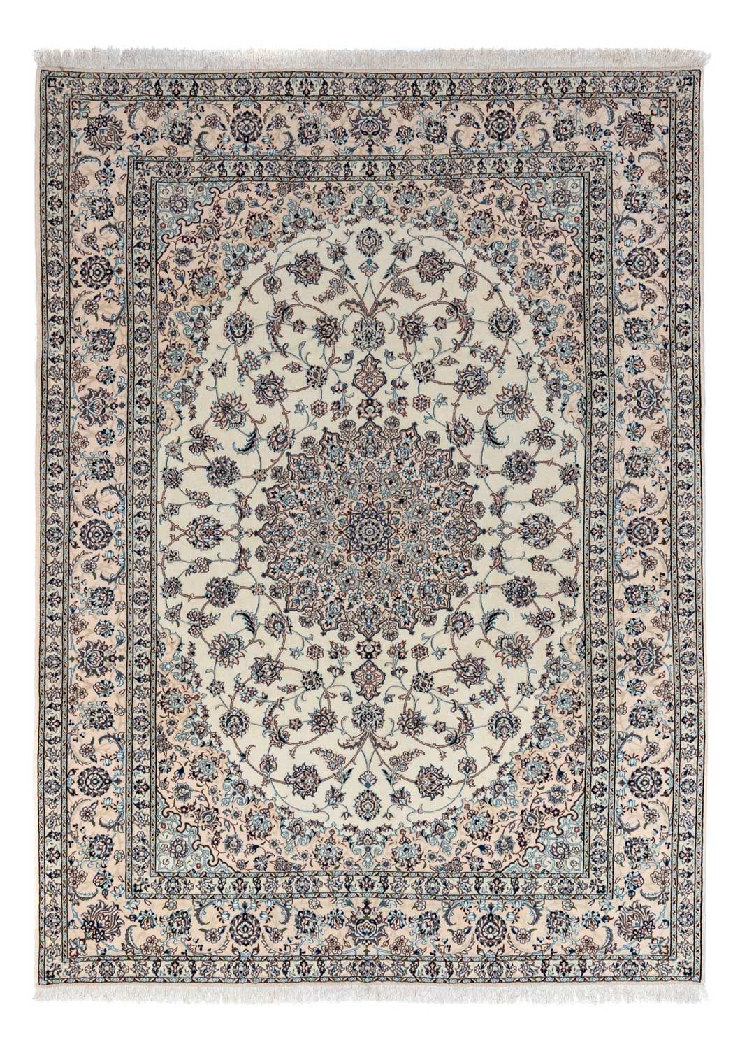Tapis persan - Nain - Royal - 358 x 255 cm - beige