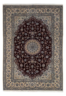 Tapis persan - Nain - Royal - 348 x 248 cm - noir