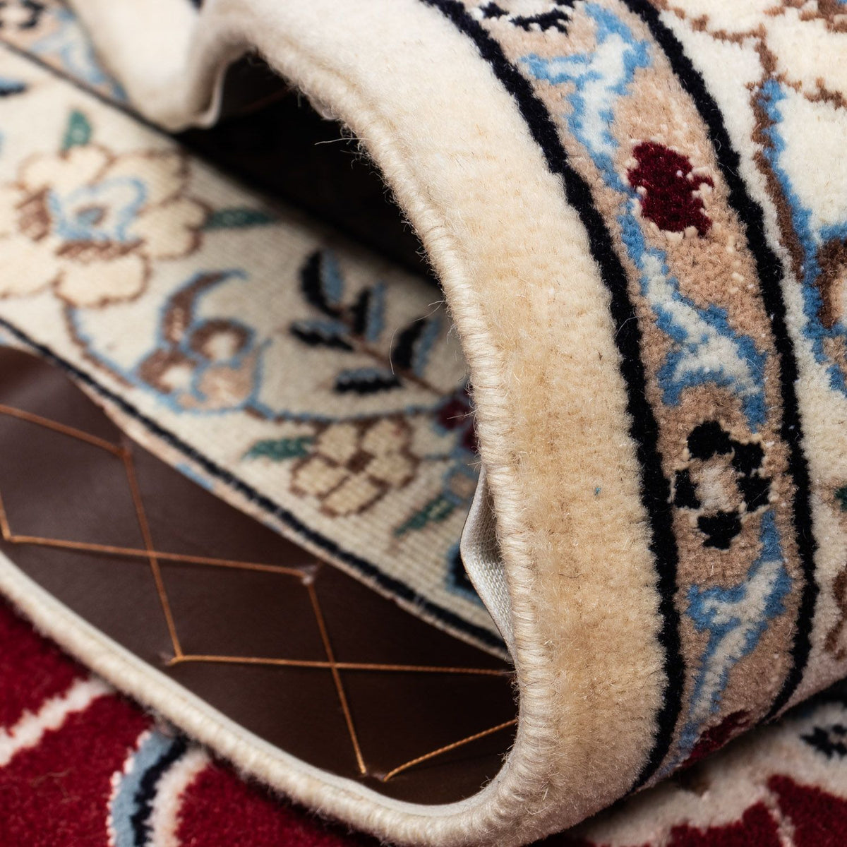 Tapis persan - Nain - Royal - 348 x 248 cm - noir