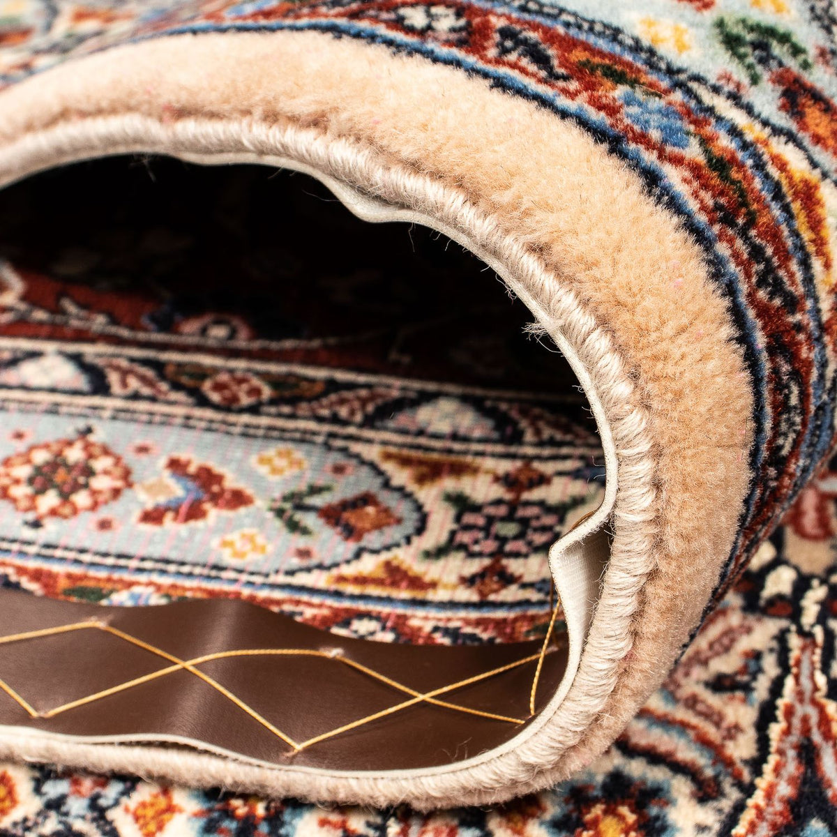 Tapis persan - Classique - 305 x 251 cm - marron foncé