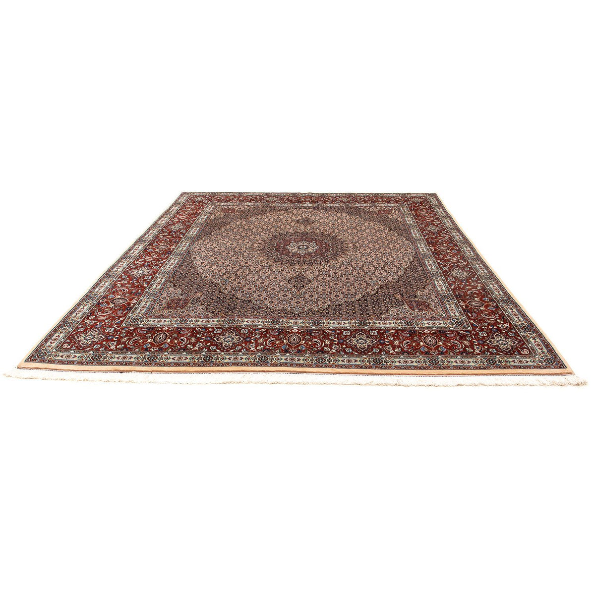 Tapis persan - Classique - 305 x 251 cm - marron foncé