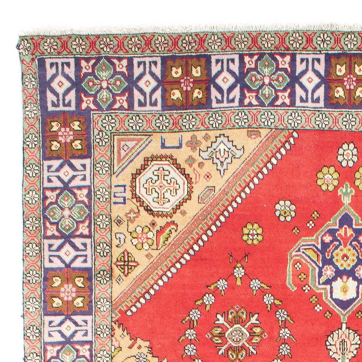 Tapis persan - Tabriz - 295 x 198 cm - rouge