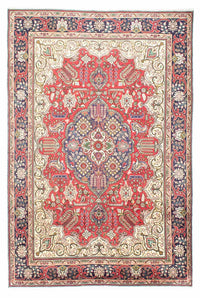 Tapis persan - Tabriz - 312 x 207 cm - rouge
