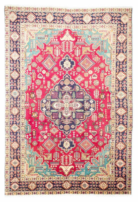 Tapis persan - Tabriz - 305 x 197 cm - rouge