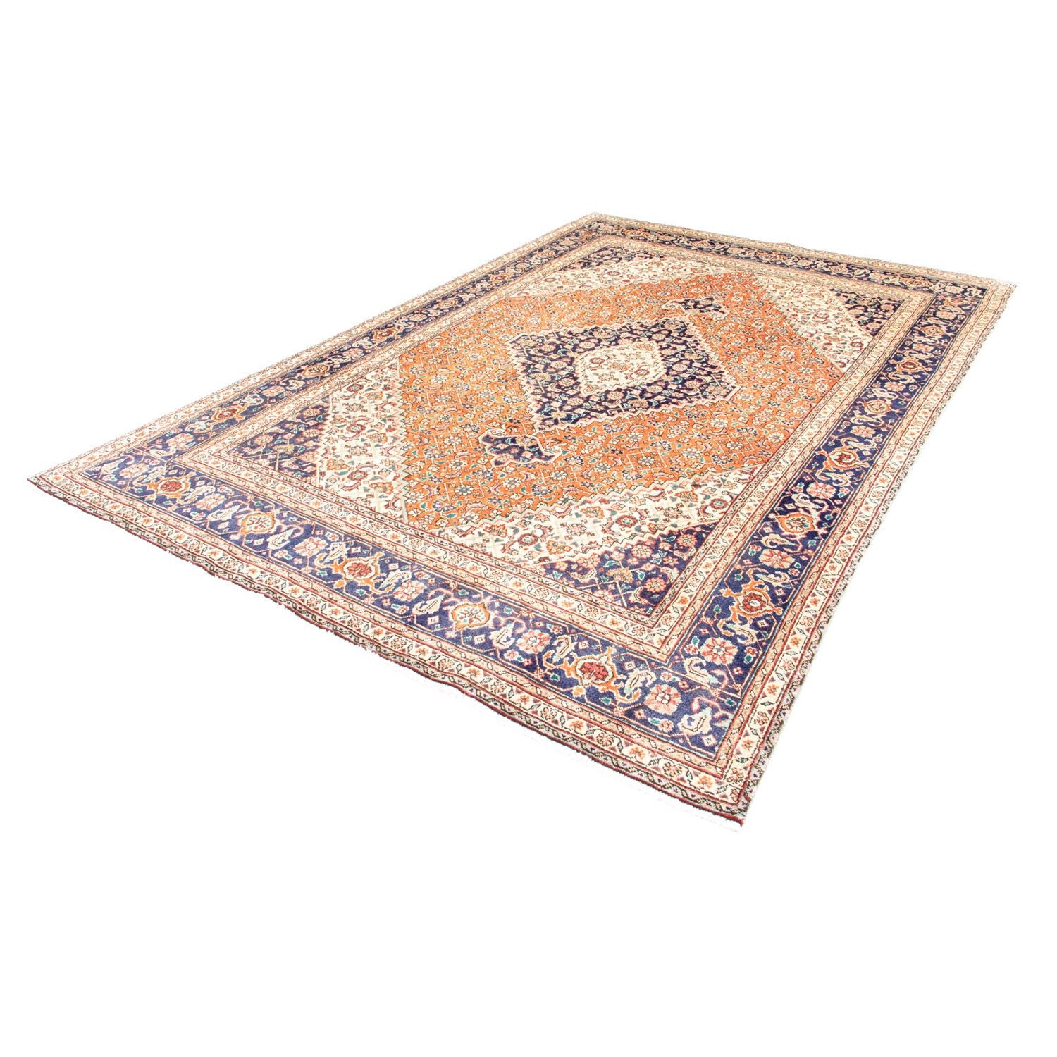 Tapis persan - Tabriz - 303 x 203 cm - beige