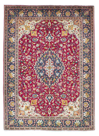 Tapis persan - Tabriz - 196 x 145 cm - rouge
