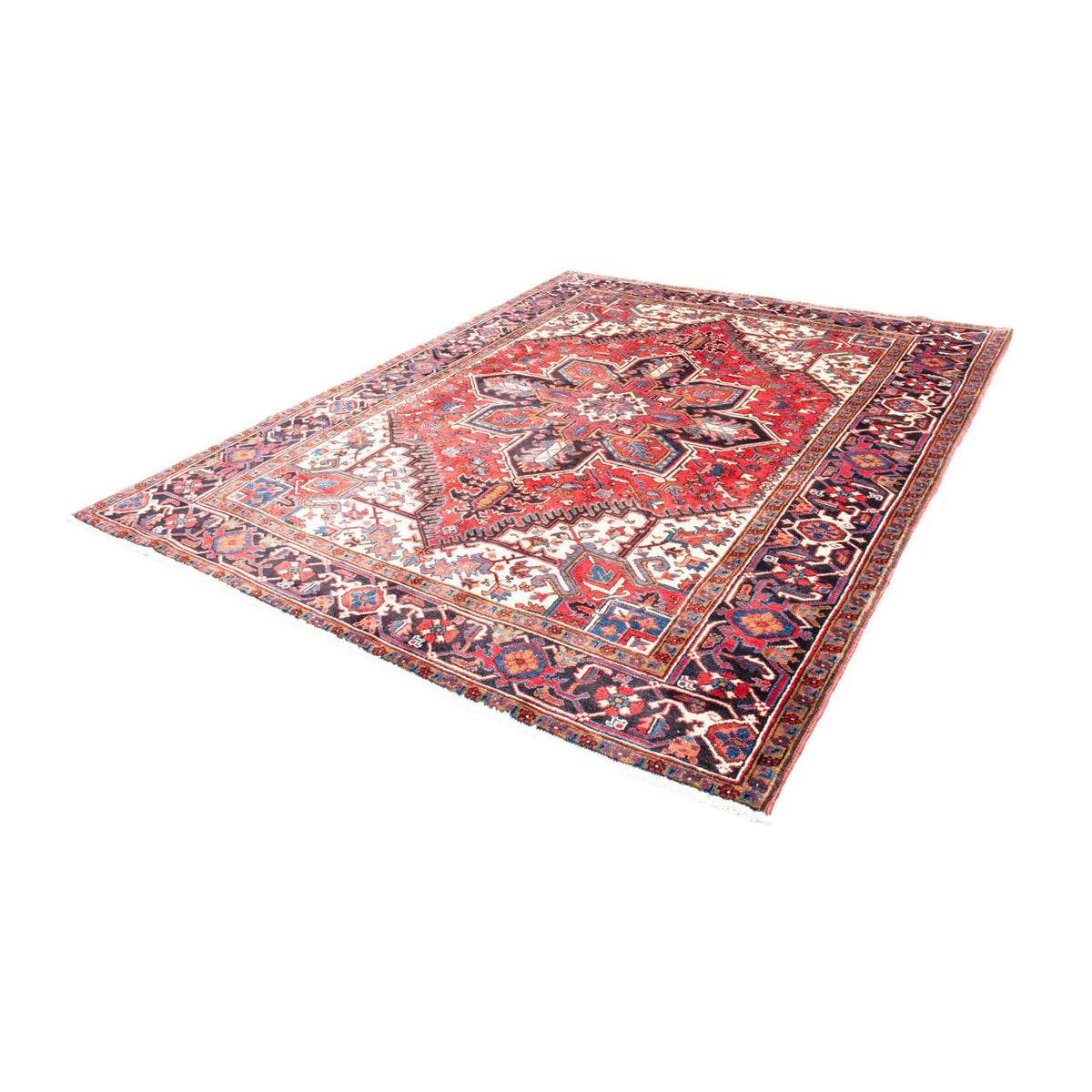 Tapis persan - Nomadic - 262 x 203 cm - rouge