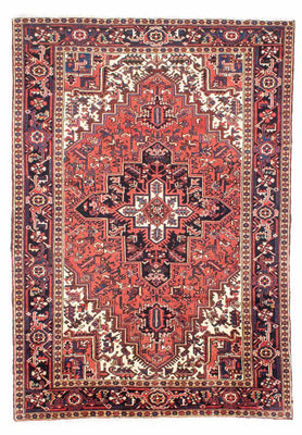 Tapis persan - Nomadic - 300 x 212 cm - rouge