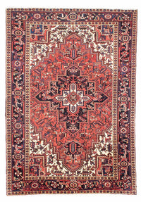 Tapis persan - Nomadic - 300 x 212 cm - rouge