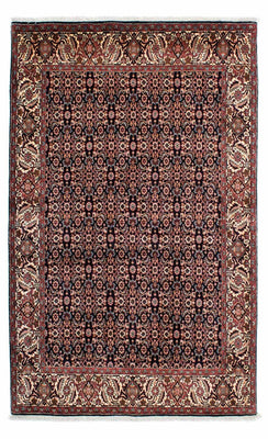 Tapis persan - Bidjar - 225 x 140 cm - bleu foncé