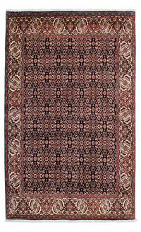 Tapis persan - Bidjar - 225 x 140 cm - bleu foncé