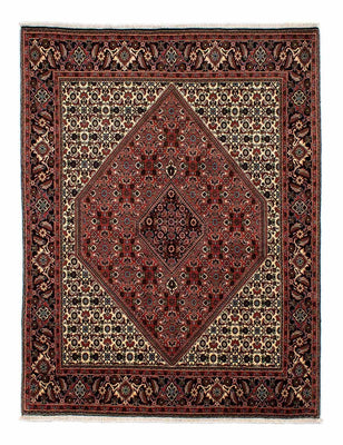 Tapis persan - Bidjar - 244 x 171 cm - rouge foncé