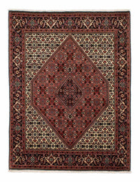Tapis persan - Bidjar - 244 x 171 cm - rouge foncé