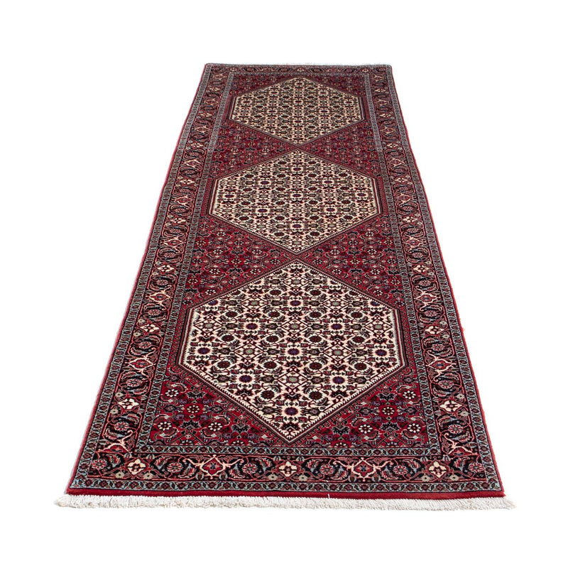Tapis de couloir Tapis persan - Bidjar - 290 x 83 cm - beige