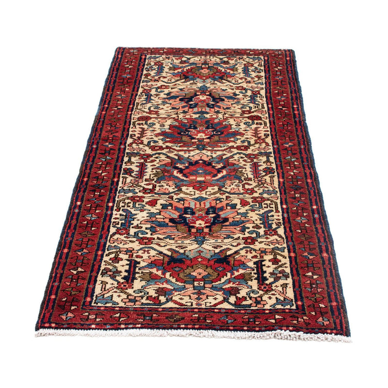 Tapis de couloir Tapis persan - Nomadic - 150 x 67 cm - beige