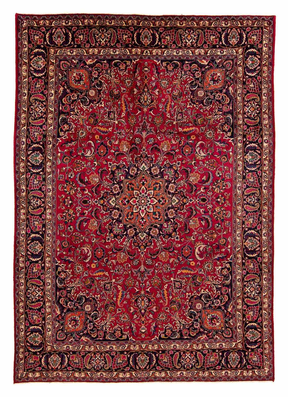Tapis persan - Classique - 404 x 294 cm - rouge