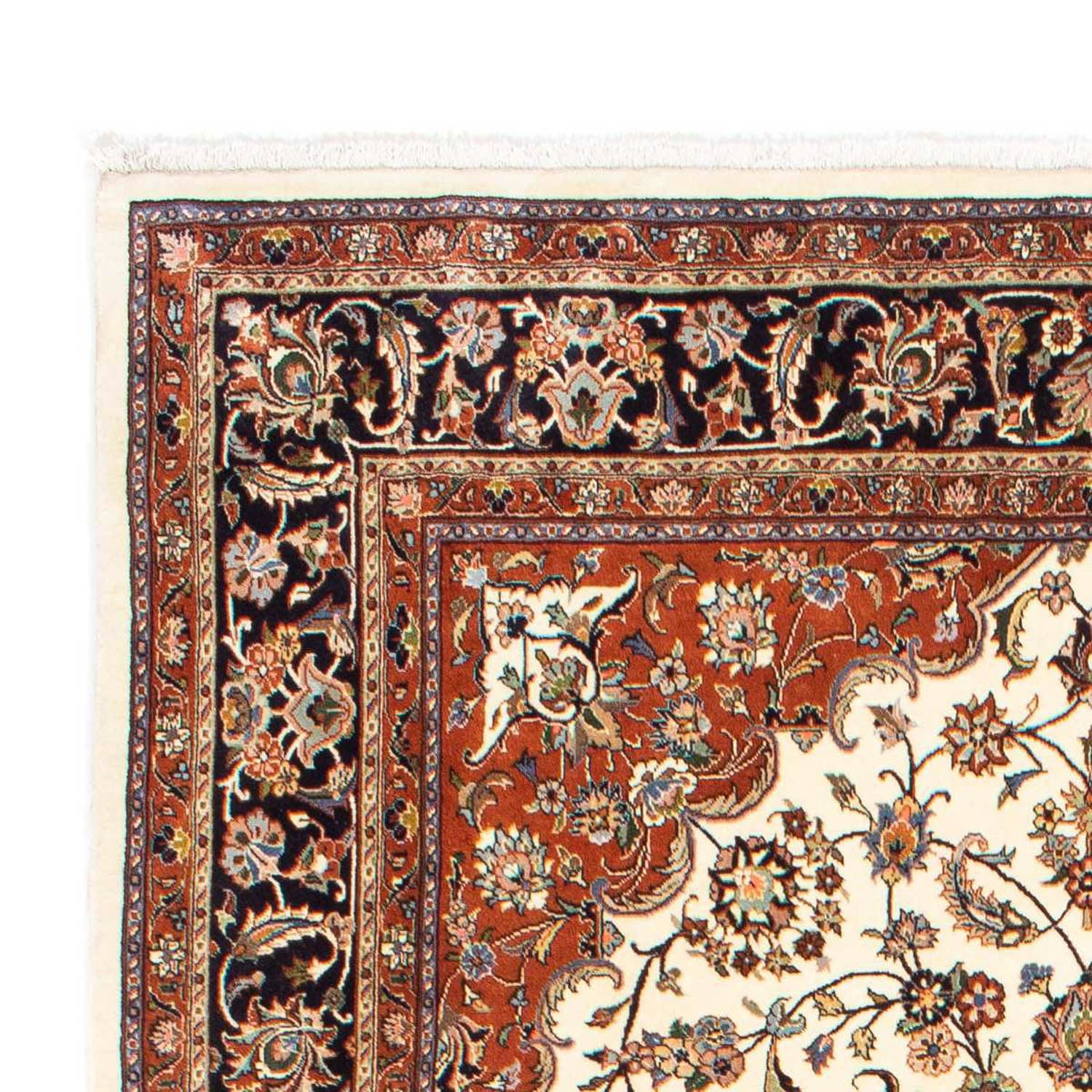 Tapis persan - Keshan - 302 x 200 cm - beige