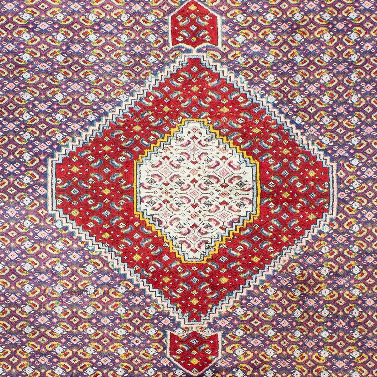 Tapis persan - Nomadic - 293 x 200 cm - rouge