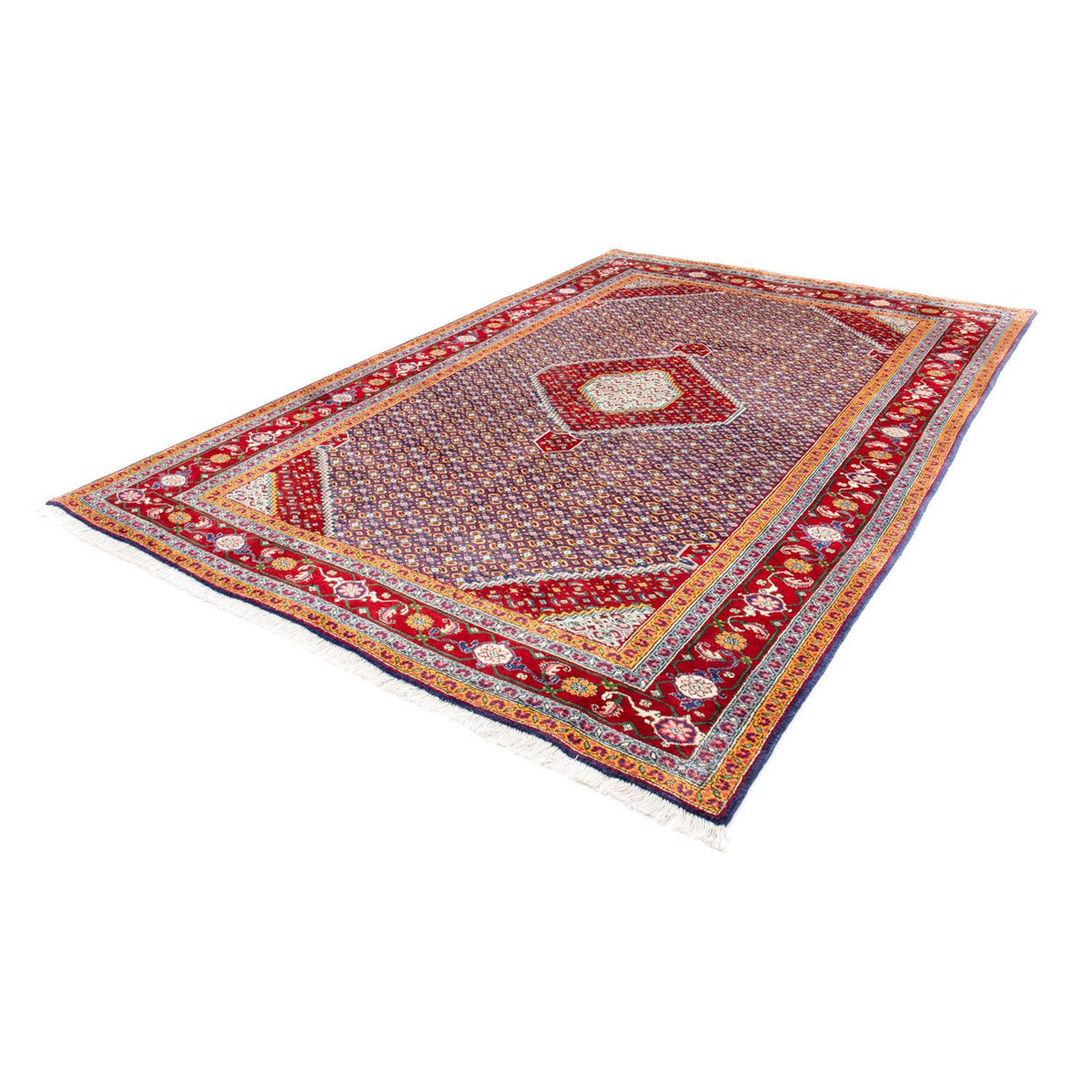 Tapis persan - Nomadic - 293 x 200 cm - rouge