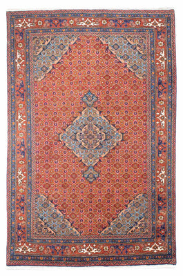 Tapis persan - Nomadic - 298 x 205 cm - rouge clair
