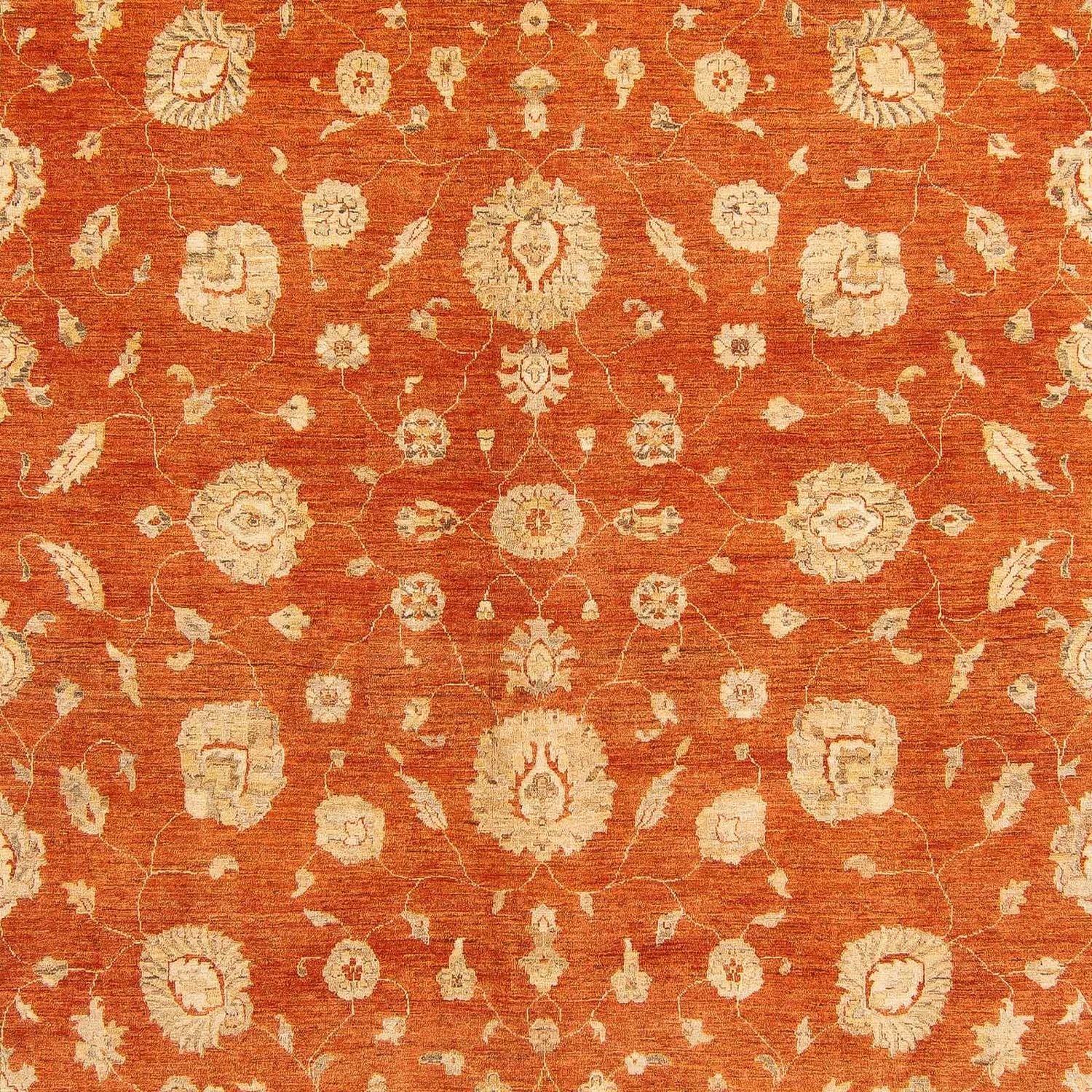 Tapis Ziegler - 386 x 296 cm - rouille