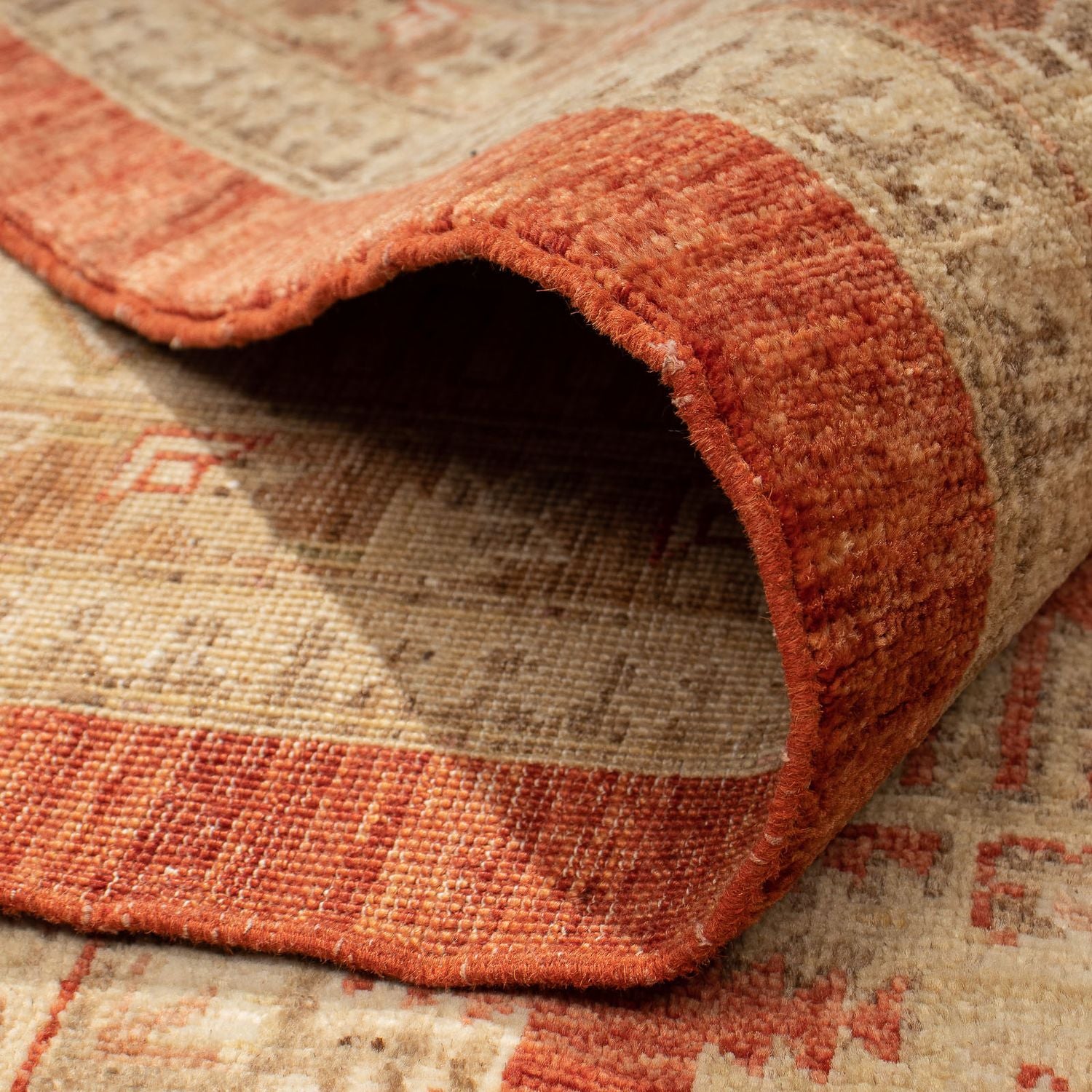 Tapis Ziegler - 302 x 245 cm - rouille