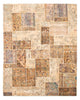 Tapis patchwork 241x305cm - Perserteppich Wollteppich