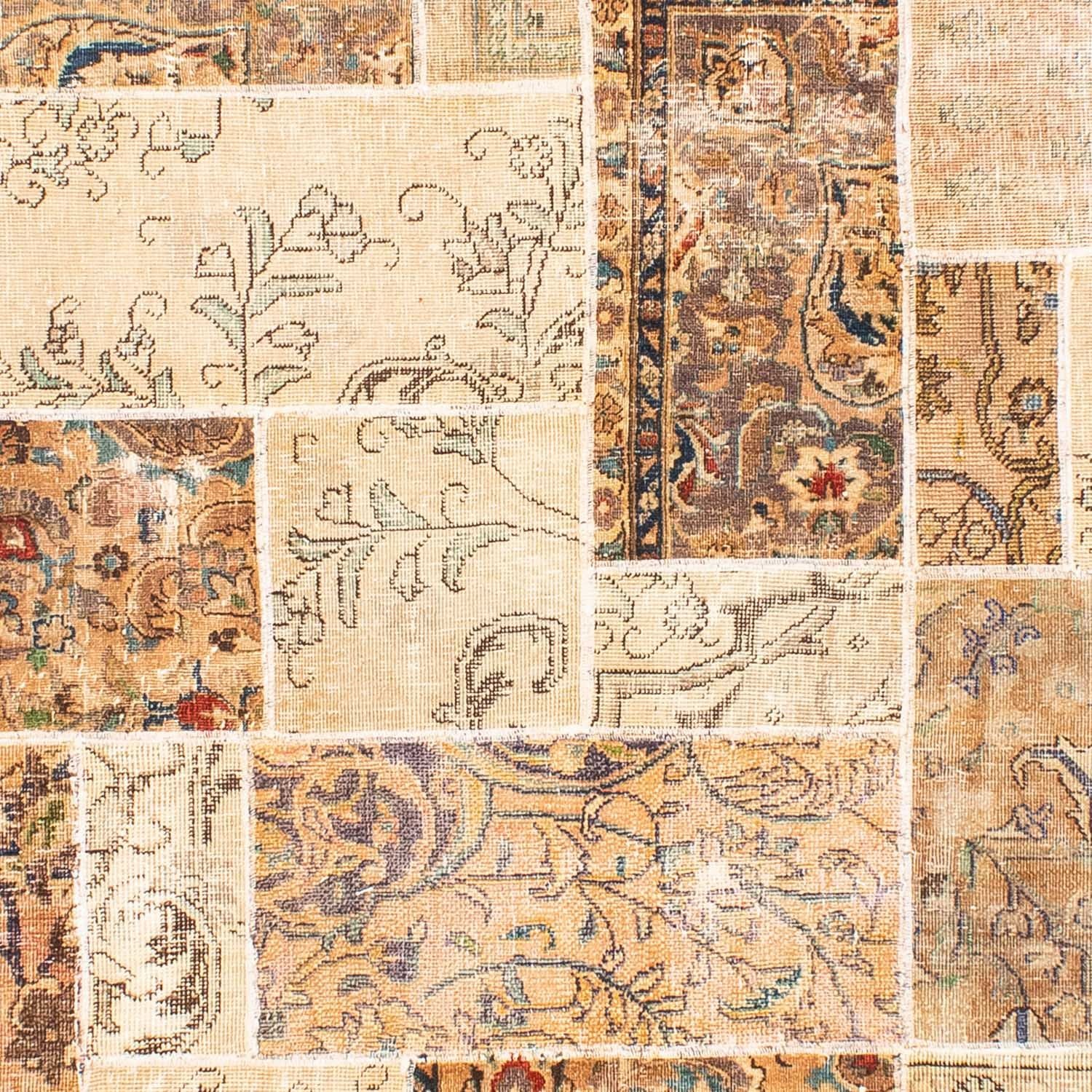 Tapis patchwork - 305 x 241 cm - multicolore