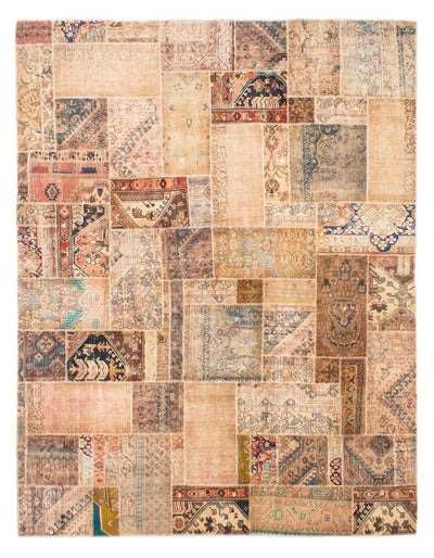 Tapis patchwork 235x304cm - Perserteppich Wollteppich