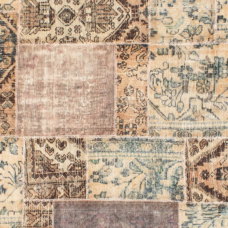 Tapis patchwork - 317 x 240 cm - multicolore