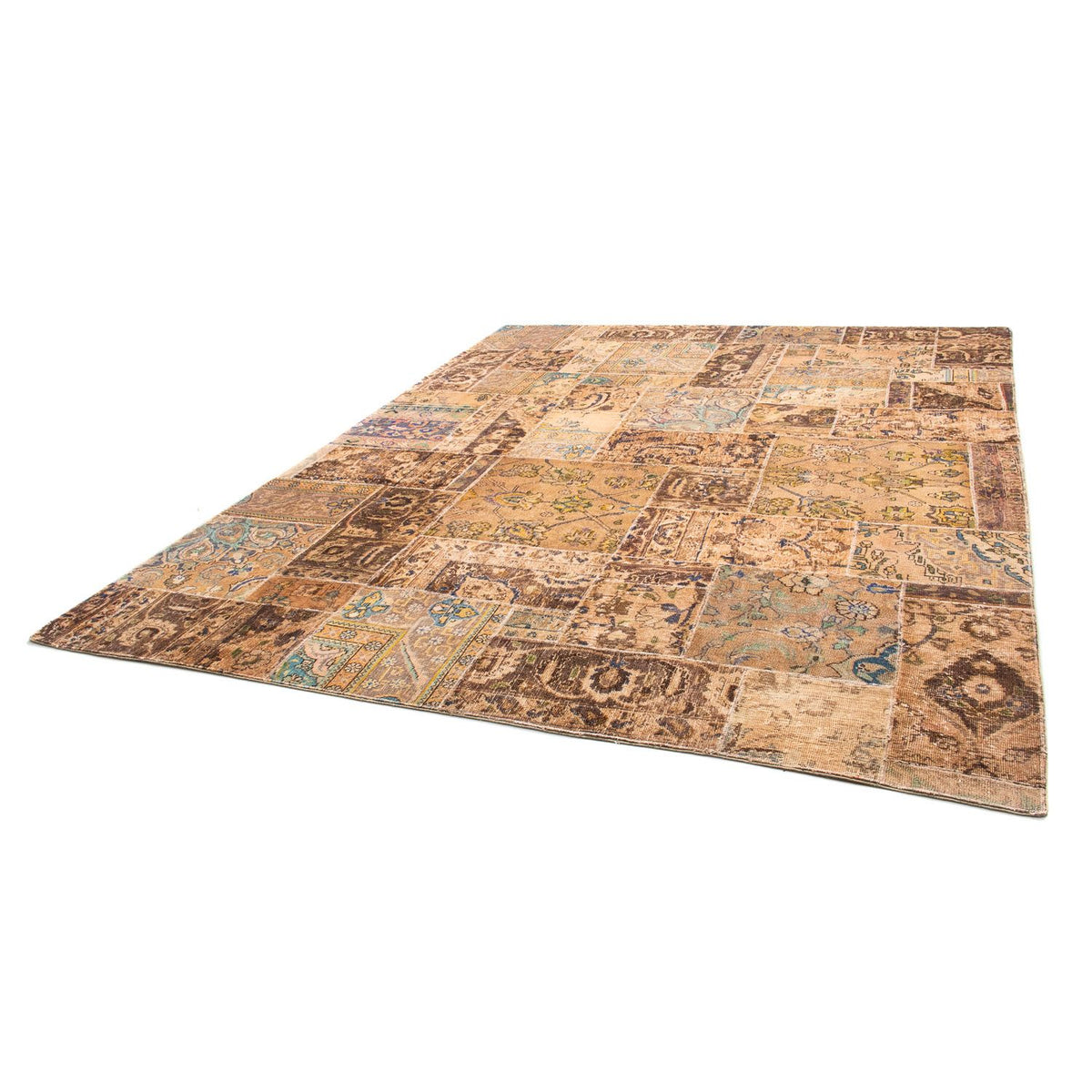 Tapis patchwork - 305 x 242 cm - multicolore