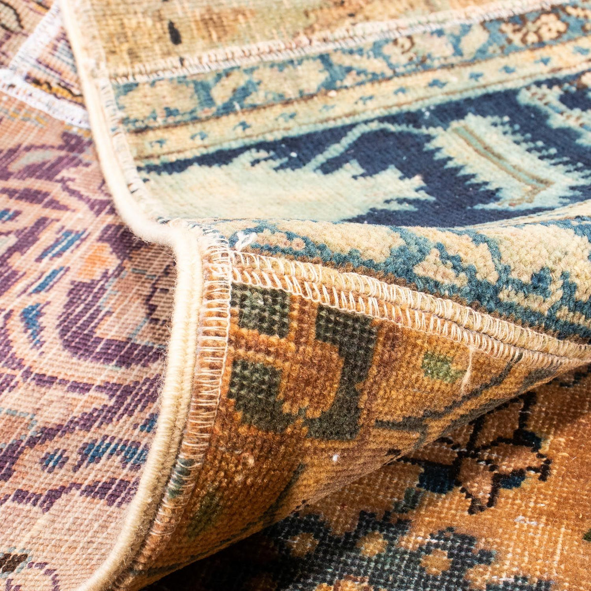 Tapis patchwork - 301 x 240 cm - multicolore