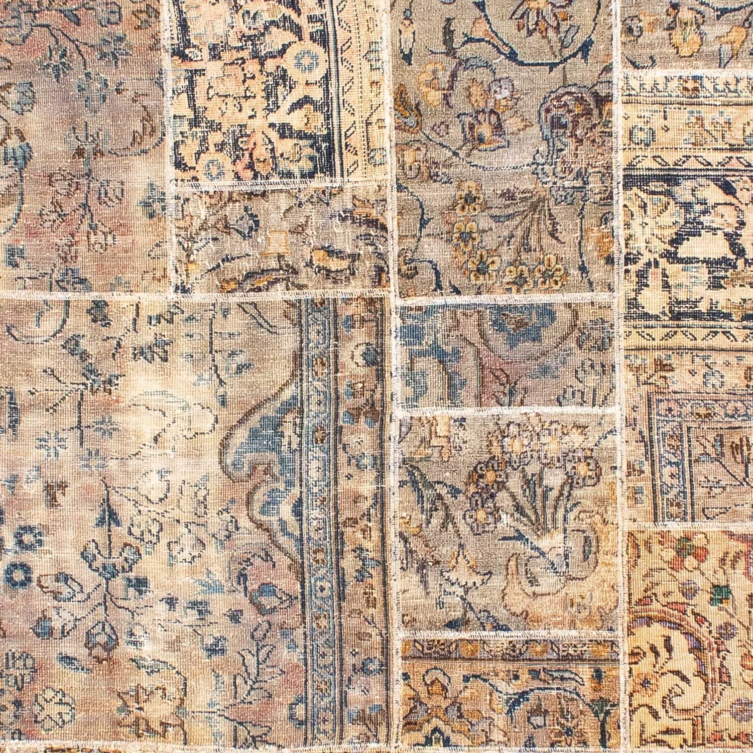 Tapis patchwork - 303 x 240 cm - multicolore