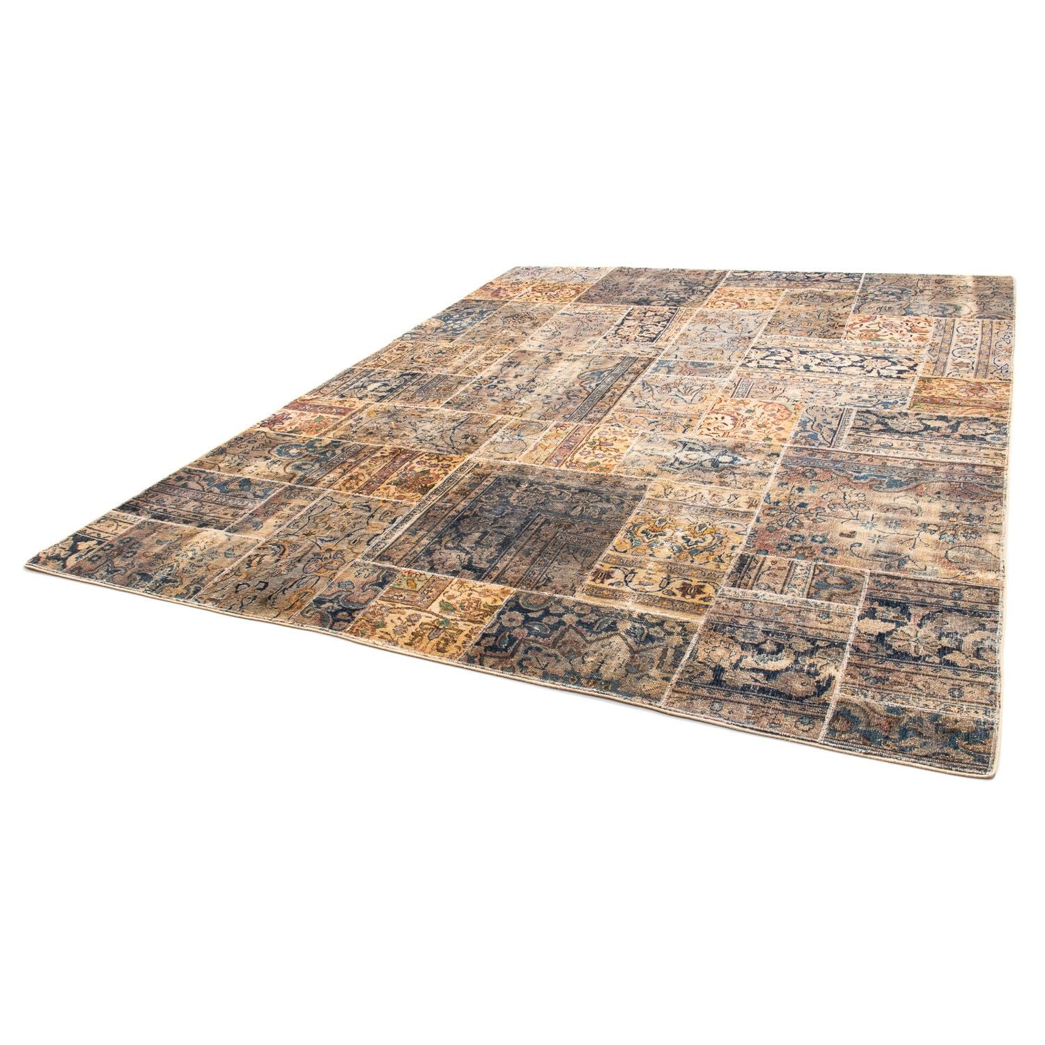 Tapis patchwork - 303 x 240 cm - multicolore