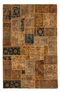 Tapis patchwork - 275 x 182 cm - multicolore