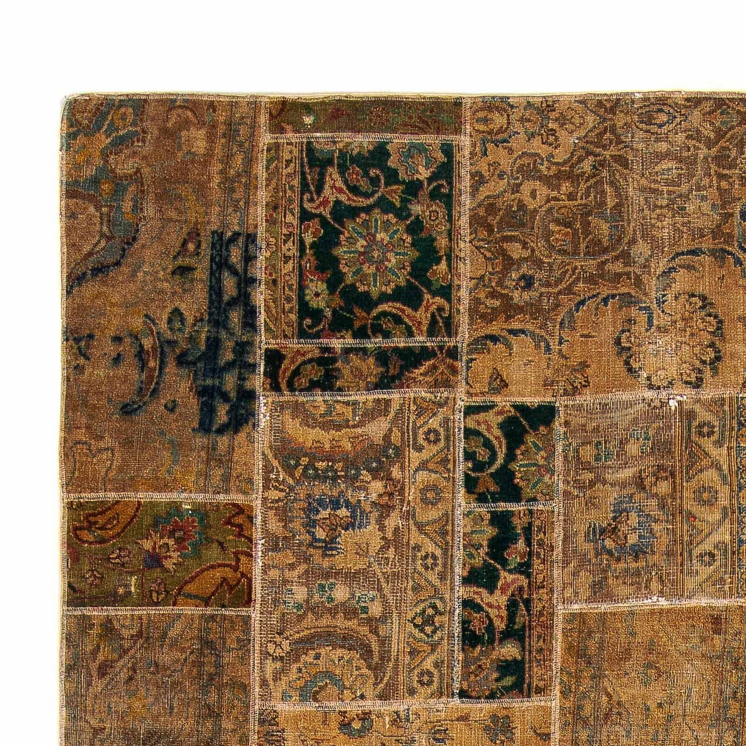 Tapis patchwork - 275 x 182 cm - multicolore