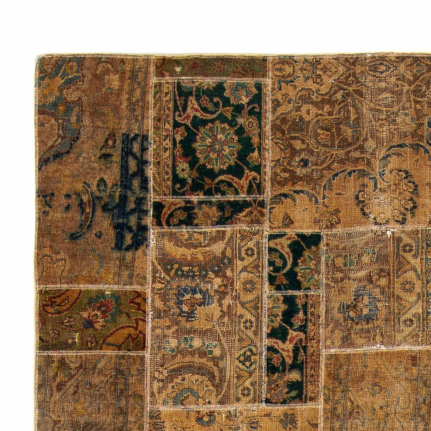 Tapis patchwork 275x182cm - Tapis en laine