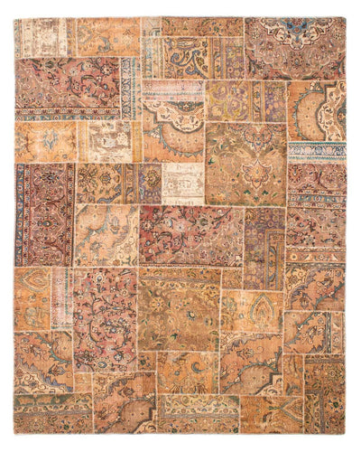Tapis patchwork 241x301cm - Perserteppich Wollteppich